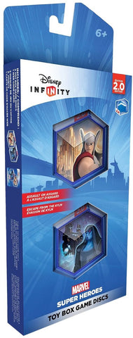 Disney INFINITY: Marvel Super Heroes (2.0 Edition) Toy Box Game Discs