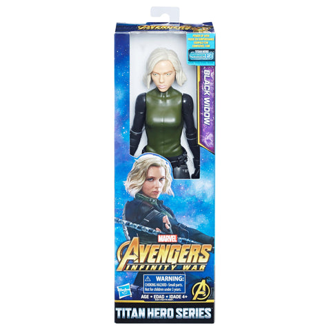 Hasbro Marvel Avengers Infinity War Titan Hero Power Black Widow