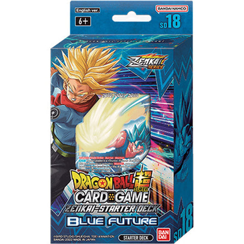 Bandai Dragonball SD18 Blue Zenkai Starter Deck Bandai Dragonball SD18 Blue Zenkai Starter Deck