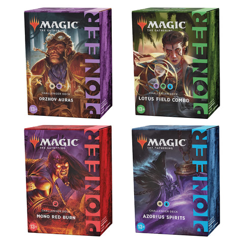 Magic The Gathering Pioneer Challenger Decks 2021 (Set of 4) Magic The Gathering Pioneer Challenger Decks 2021 (Set of 4)