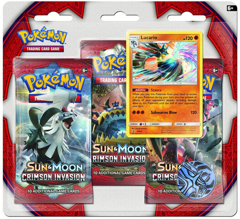 Pokemon SM4 Crimson Invasion 3 Blister Pokemon SM4 Crimson Invasion 3 Blister