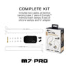 M7 PRO UNIVERSAL-FIT HYBRID DUAL-DRIVER MUSICIANêS IN-EAR MONITORS WITH DETACHABLE CABLES M7 PRO UNIVERSAL-FIT HYBRID DUAL-DRIVER MUSICIANêS IN-EAR MONITORS WITH DETACHABLE CABLES