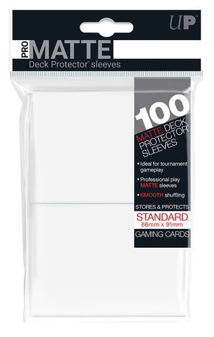 Ultra Pro Pro-Matte White Sleeves (100 pcs) Ultra Pro Pro-Matte White Sleeves (100 pcs)