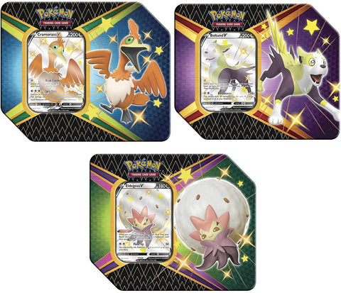 Pokemon Shining Fates Tin (Set of 3) Pokemon Shining Fates Tin (Set of 3)