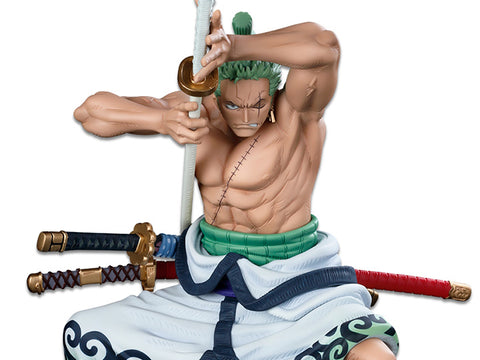 One Piece BWFC Super Master The Brush Zoro