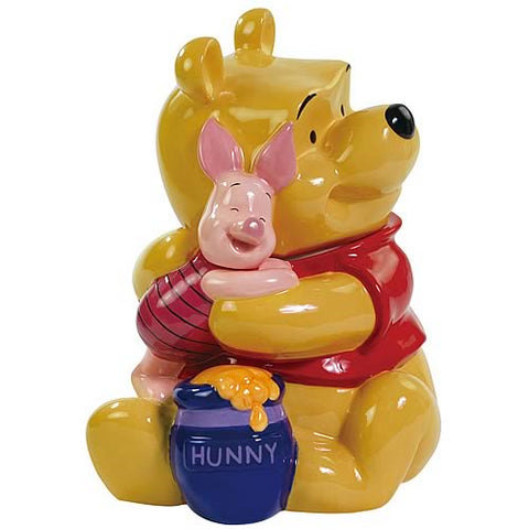 Winnie the Pooh hugging Piglet Cookie Jar Winnie the Pooh hugging Piglet Cookie Jar