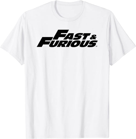Fast & Furious Free Size T-Shirt - White Fast & Furious Free Size T-Shirt - White