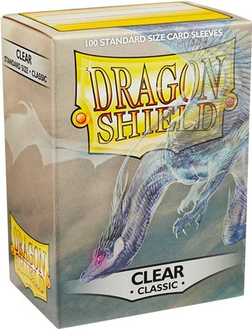 Dragon Shield Standard Deck Sleeves Clear Classic Dragon Shield Standard Deck Sleeves Clear Classic