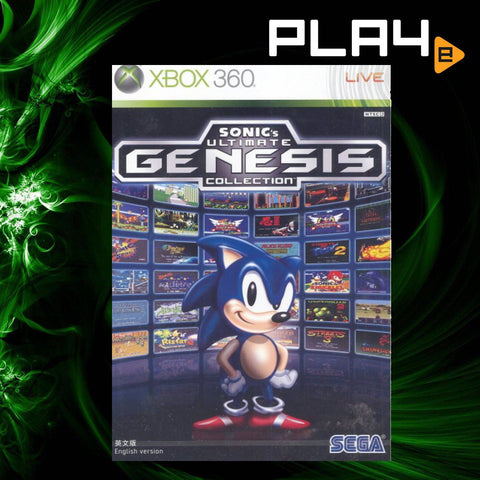 XBox 360 Sonic's Ultimate Genesis Collection XBox 360 Sonic's Ultimate Genesis Collection