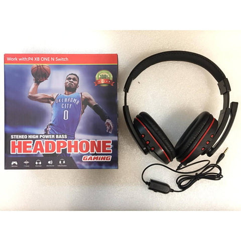 PS4/Xbox One/Nintendo Switch Stereo High Power Bass Headset