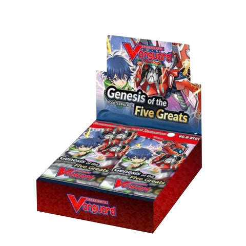 Vanguard-D-BT01 Genesis of the Five Greats Booster (ENG) Vanguard-D-BT01 Genesis of the Five Greats Booster (ENG)