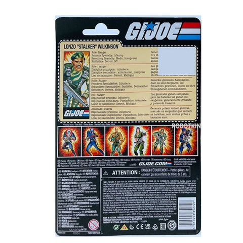 G.I. Joe Retro Lonzo "Stalker" Wilkinson E88575L03