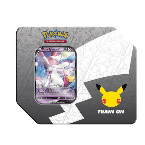 Pokemon TCG 25th Anniversary Big Tin - Dark Sylveon V Pokemon TCG 25th Anniversary Big Tin - Dark Sylveon V