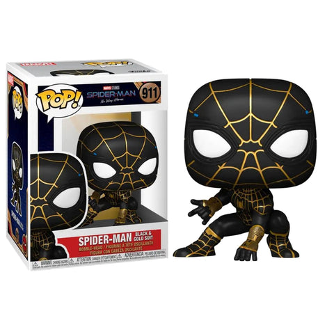 Funko POP! (911) No Way Home Spider-Man Black and Gold Funko POP! (911) No Way Home Spider-Man Black and Gold