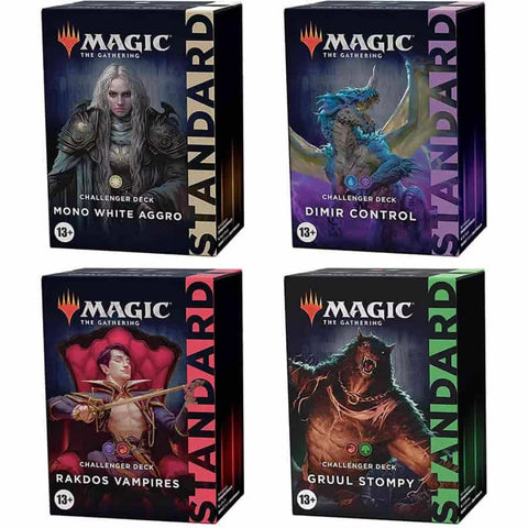 Magic The Gathering Standard Challenger Deck 2022 (Set of 4) Magic The Gathering Standard Challenger Deck 2022 (Set of 4)