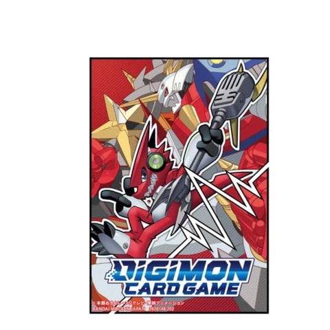 Bandai Carddass Digmon 2022 Shoutmon Sleeve Bandai Carddass Digmon 2022 Shoutmon Sleeve