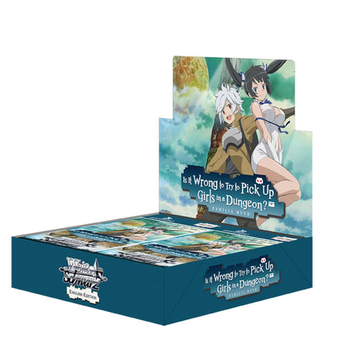 Weiss Schwarz Is it Wrong to pick up Girls in the Dungeon Booster (ENG) Weiss Schwarz Is it Wrong to pick up Girls in the Dungeon Booster (ENG)