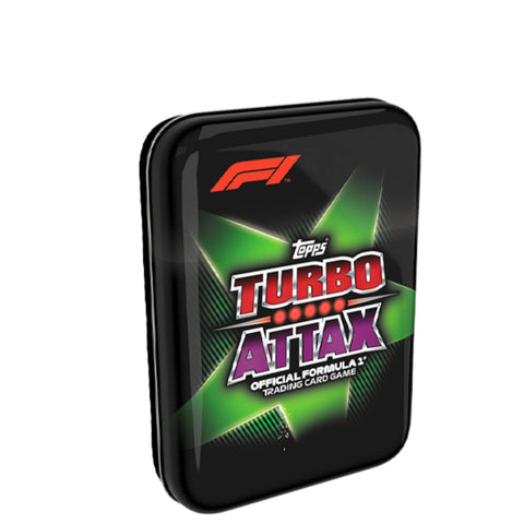 Topps Turbo Attax 2022 Mini Tin Box - Green Topps Turbo Attax 2022 Mini Tin Box - Green