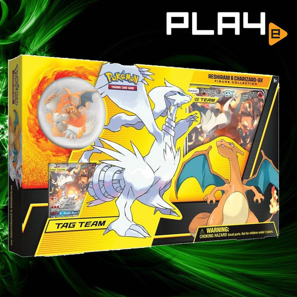Pokemon TCG: Reshiram & Charizard GX Figure Collection Box - Ace