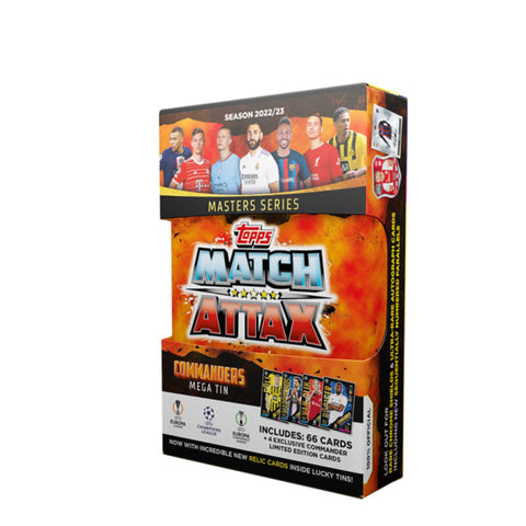 Topps Match Attax 2022/23 Mega Tin - Commanders Topps Match Attax 2022/23 Mega Tin - Commanders