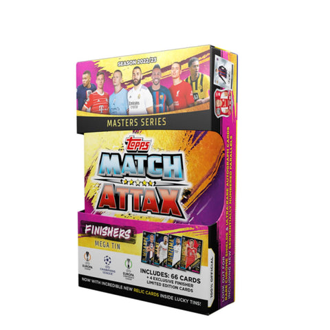 Topps Match Attax 2022/23 Mega Tin - Finishers Topps Match Attax 2022/23 Mega Tin - Finishers