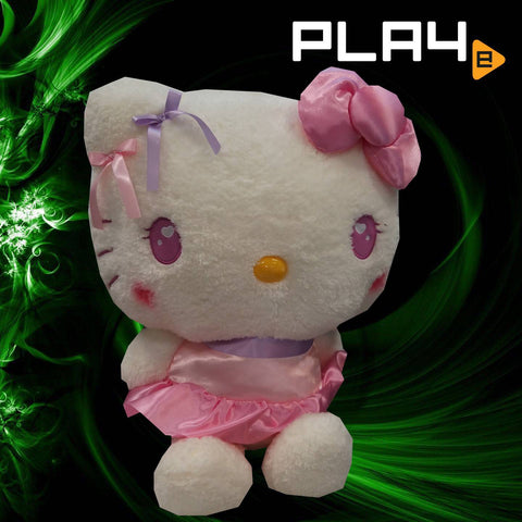 Hello Kitty 16" Pink Dress Pink Ribbon Plush Hello Kitty 16" Pink Dress Pink Ribbon Plush