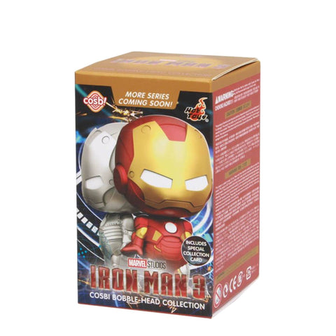 Hot Toys Cosb! Iron Man 3 Bobble Head Blind Box Hot Toys Cosb! Iron Man 3 Bobble Head Blind Box