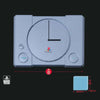Official PlayStation PS1 Console Analog Clock Official PlayStation PS1 Console Analog Clock