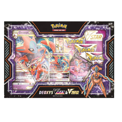 Pokemon TCG Deoxys Vmax & VStar Battle Box Pokemon TCG Deoxys Vmax & VStar Battle Box