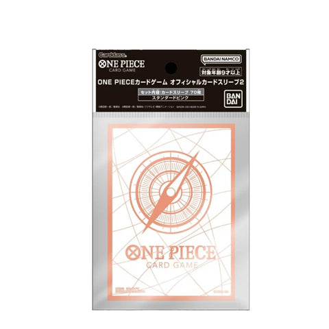 Bandai Carddass One Piece Standard Pink Sleeve Bandai Carddass One Piece Standard Pink Sleeve