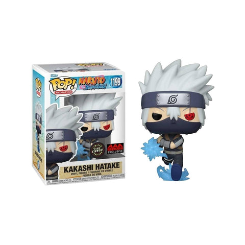 Funko POP! (1199) Naruto Young Kakashi Hatake with Chidori Exclusive Chase Funko POP! (1199) Naruto Young Kakashi Hatake with Chidori Exclusive Chase