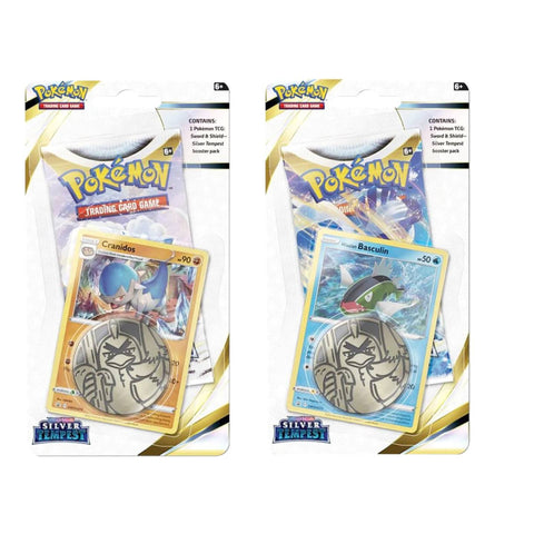 Pokemon SS12 Silver Tempest Checklane (Set of 2) Pokemon SS12 Silver Tempest Checklane (Set of 2)