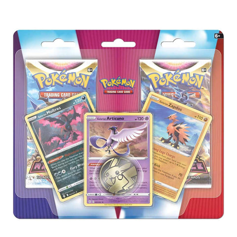 Pokemon Enhanced 2-Pack Blister - Articuno, Zapdos, & Moltres Pokemon Enhanced 2-Pack Blister - Articuno, Zapdos, & Moltres