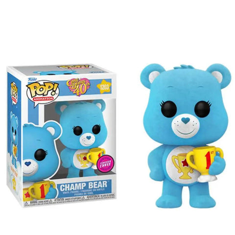 Funko POP! (1203) Care Bears 40th Anni Champ Bear with Chase Funko POP! (1203) Care Bears 40th Anni Champ Bear with Chase