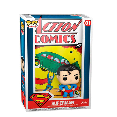 Funko POP! (01) Superman Action Comics Pop! Comic Cover Funko POP! (01) Superman Action Comics Pop! Comic Cover
