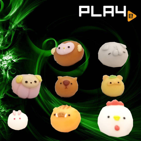 Yell Mini Squishy Set of 8 Yell Mini Squishy Set of 8