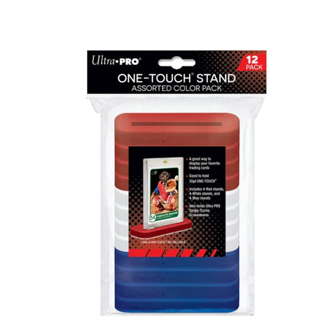Ultra Pro One Touch Stand  Assorted Colour (12 pack) Ultra Pro One Touch Stand  Assorted Colour (12 pack)