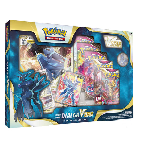 Pokemon TCG Dialga V Star Premium Collection Pokemon TCG Dialga V Star Premium Collection