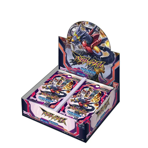Digimon Card Game BT-12 Across Time Booster Digimon Card Game BT-12 Across Time Booster