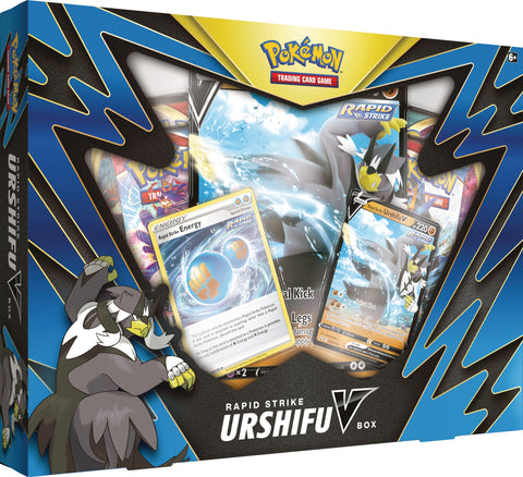 Pokemon TCG Rapid Strike Urshifu V Box Pokemon TCG Rapid Strike Urshifu V Box