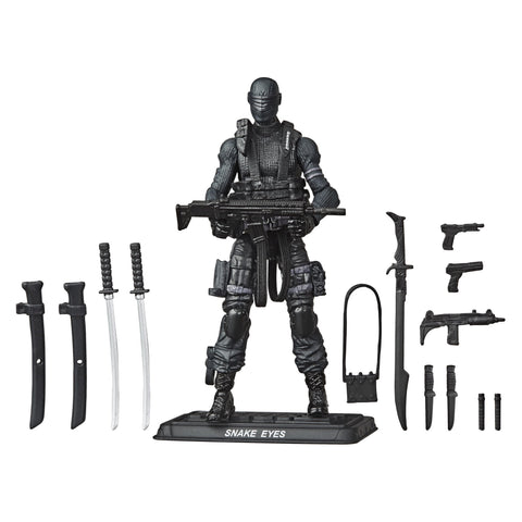 G.I.Joe Retro Snake Eyes Figure