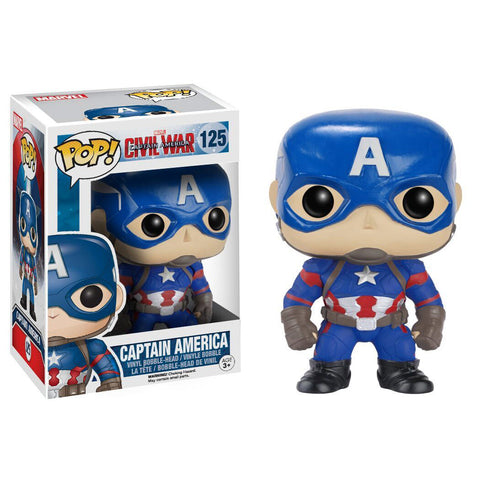 Funko POP! (125) Civil War Captain America Funko POP! (125) Civil War Captain America