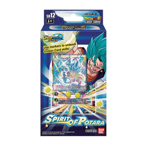 Bandai DragonBall DB10 Spirit of Potara SD12 Deck Bandai DragonBall DB10 Spirit of Potara SD12 Deck