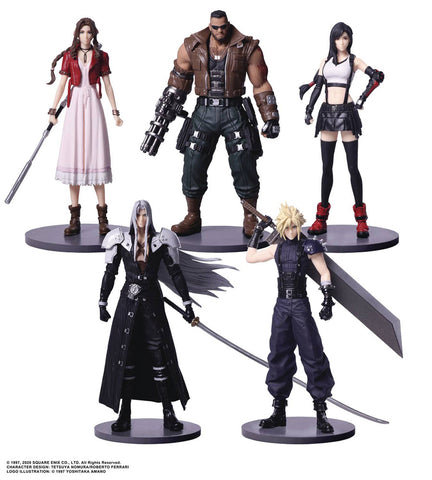 Final Fantasy VII Trading Arts Mini Figure (Set of 5) Final Fantasy VII Trading Arts Mini Figure (Set of 5)