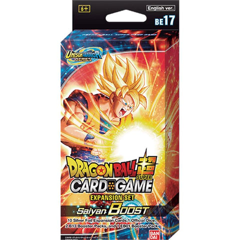 Bandai Dragonball Expansion Set BE17 Saiyan Boost Bandai Dragonball Expansion Set BE17 Saiyan Boost