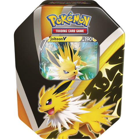 Pokemon SWSH Fall V Tin - Jolteon V Pokemon SWSH Fall V Tin - Jolteon V