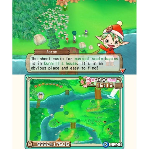 3DS Harvest Moon 3D: A New Beginning