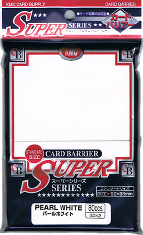 KMC Card Barrier Super - Pearl White KMC Card Barrier Super - Pearl White