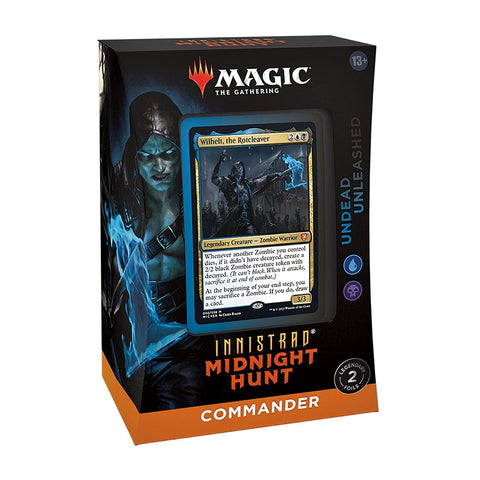 Magic The Gathering: Innistrad: Midnight Hunt Deck Undead Unleashed Magic The Gathering: Innistrad: Midnight Hunt Deck Undead Unleashed