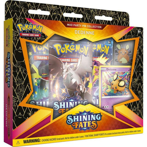 Pokemon Shining Fates Dedenne Pin Collection Pokemon Shining Fates Dedenne Pin Collection